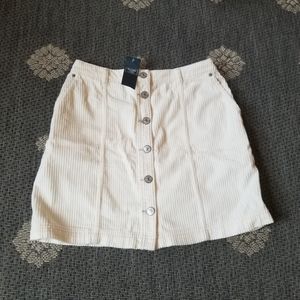 NWT Abercrombie and Fitch corduroy skirt